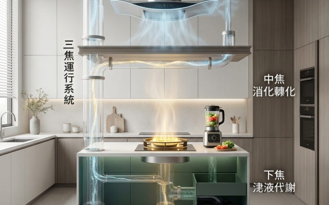 【養生篇06】 當肚子硬如籃球時：三焦不通的系統性崩潰