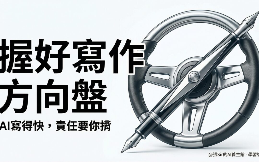 [學AI] AI寫作最大的誤區：你幹了，卻不負「責任」