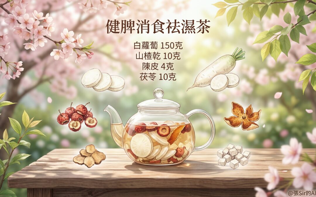 [養生茶] 吃滯了？頂住個肚？這杯茶幫你清理下身體的垃圾