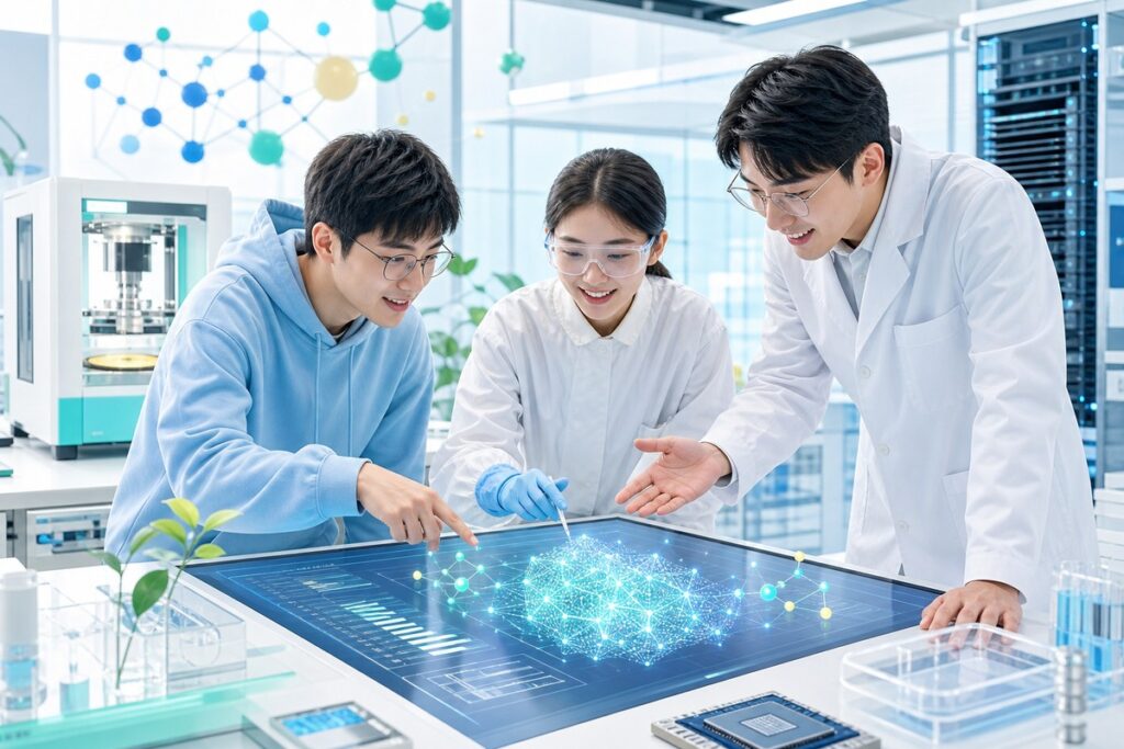 AI 時代的科研、訓練與產業現場