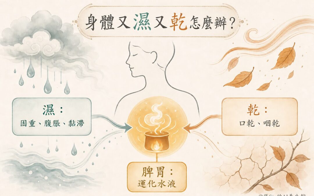 9月初秋，身體又濕又乾，怎麼辦？