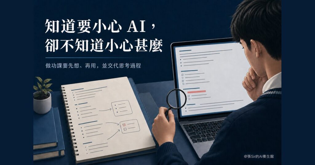 知道要小心 AI，卻不知道小心甚麼