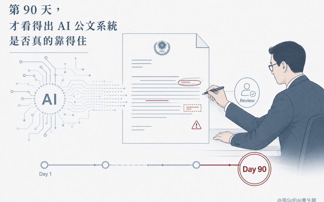 政府公文 AI 的第 90 天