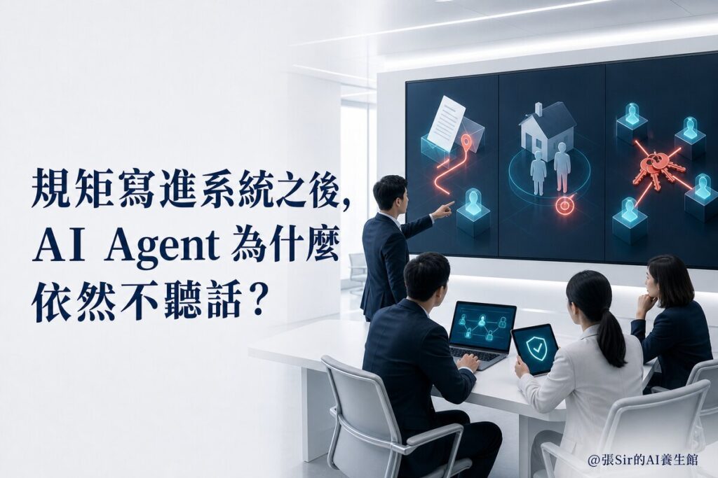 規矩寫進系統之後,AI Agent 為什麼依然不聽話?