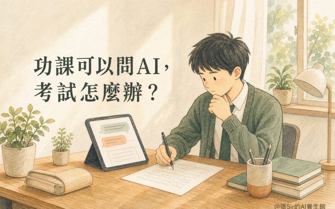 功課可以問AI，考試怎麼辦？