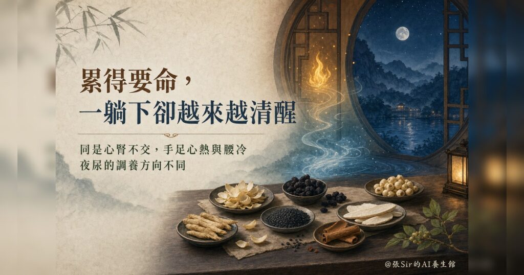 累得要命,一躺下卻越來越清醒