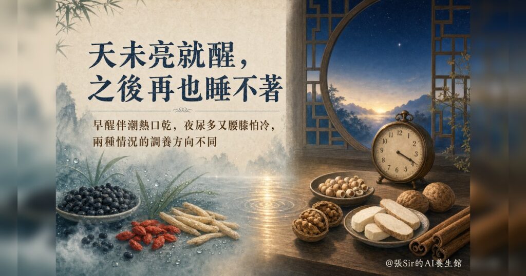 天未亮就醒,之後再也睡不著
