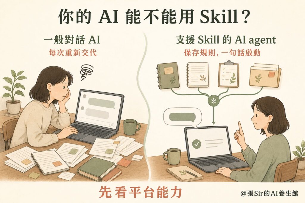 你的 AI 能不能用 Skill?
