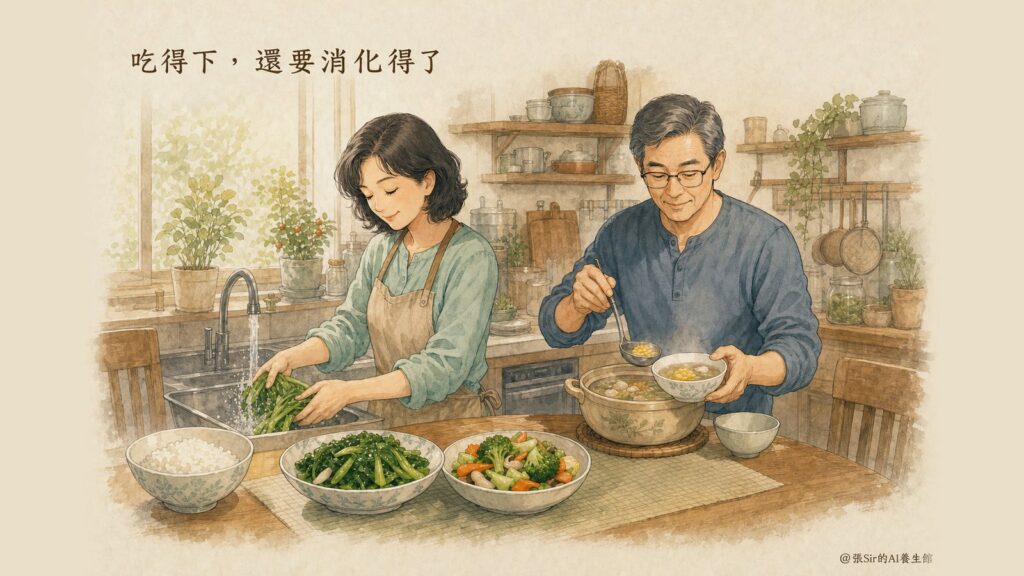 吃得下，還要消化得了